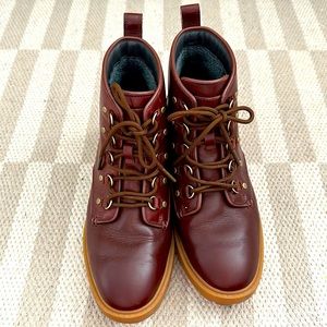 Cole Hann Leather Ankle Boots